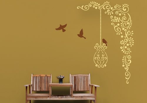 ornami-flight-of-freedom-asian-paints-wall-fashion-stencil